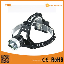 T80 Multifunktions-Hochleistungs-LED-Scheinwerfer 10W Xml T6 Wiederaufladbare LED-Scheinwerfer